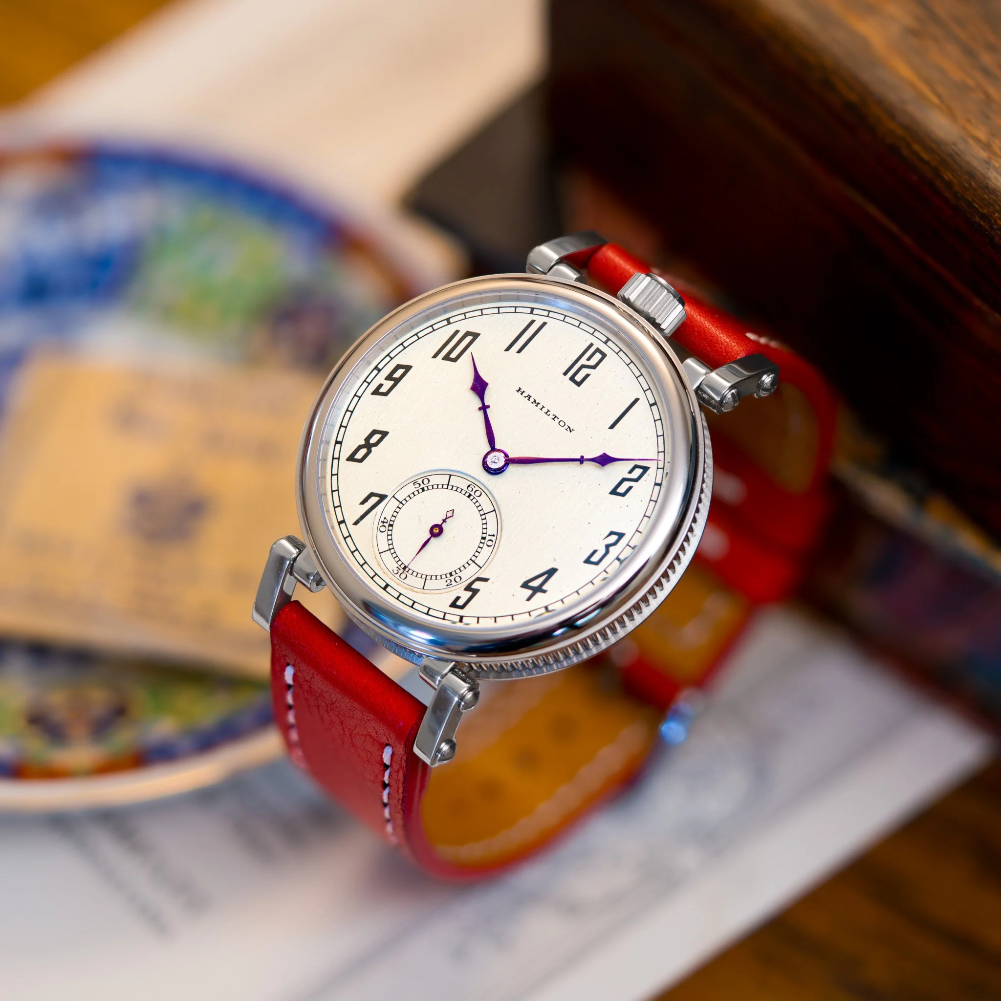 Hamilton pocket watch conversion — Frett & Co Clockworks